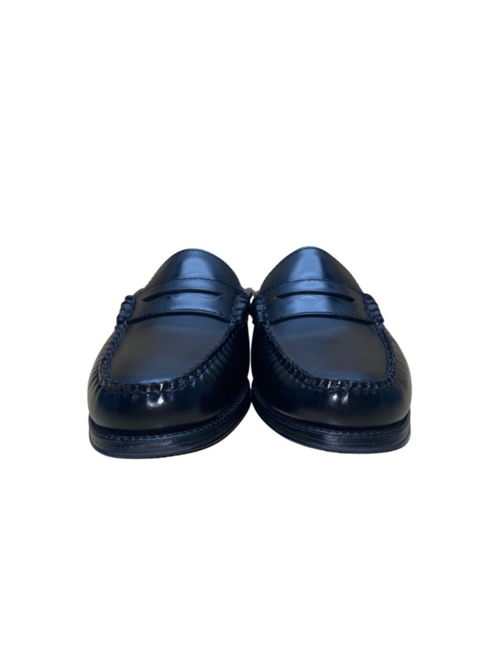 G.H. Bass Men’s Black Leather Wynn Easy Weejun Slip-On Loafers Size 7M - Picture 2 of 9